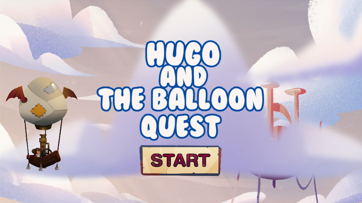 Screenshot of Hugo and the Balloon Quest